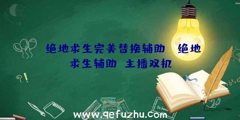 「绝地求生完美替换辅助」|绝地求生辅助